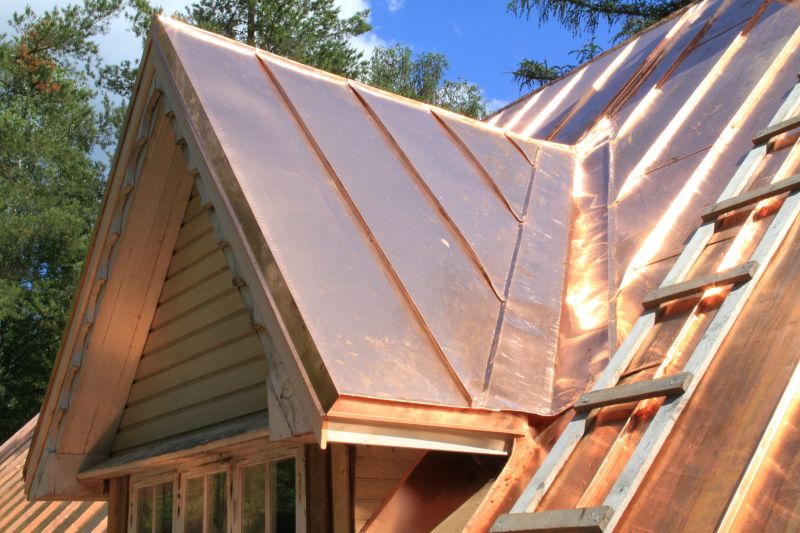 Copper Roof During Spring