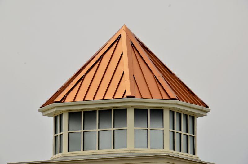 Finished Copper Roof