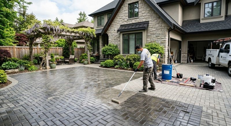 Pavers Sealing in Redmond, WA